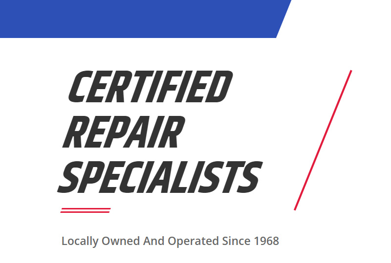 Certified Repair Specialists